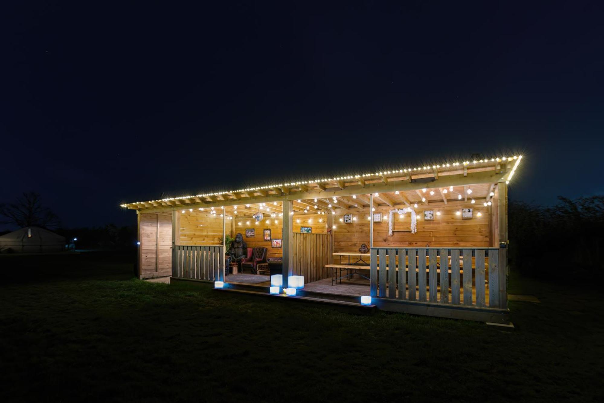 Отель Lincoln Yurts Экстерьер фото